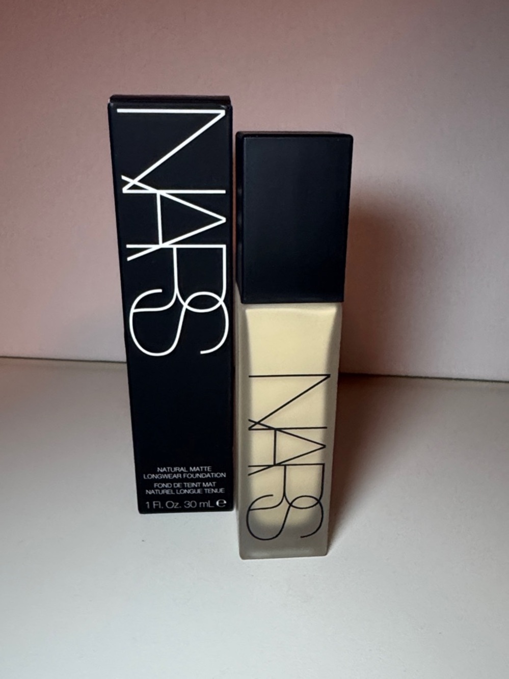 NARS Natural Matte Longwear Foundation — Light 0 Siberia